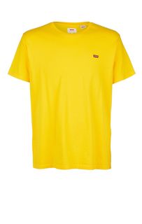 Желтая хлопковая футболка Levis®