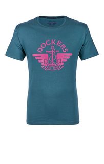 Хлопковая футболка с короткими рукавами Dockers