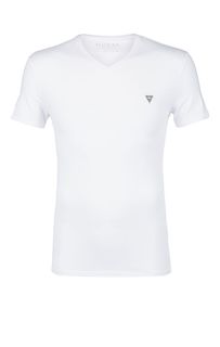 Белая футболка с короткими рукавами Guess