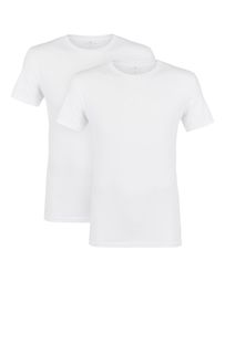 Комплект из двух белых футболок из хлопка Tom Tailor