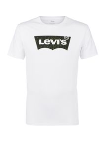 Хлопковая футболка с принтом Levis®