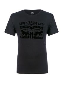 Хлопковая футболка с круглым вырезом Levis®