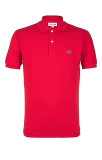 Футболка поло из хлопка с короткими рукавами Lacoste