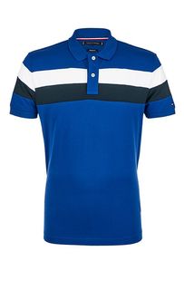 Хлопковая футболка поло с короткими рукавами Tommy Hilfiger