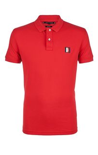 Хлопковая футболка поло с короткими рукавами Tommy Hilfiger