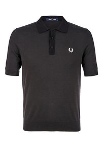 Хлопковая футболка поло с короткими рукавами Fred Perry