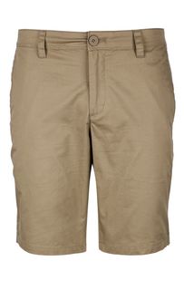 Хлопковые шорты бежевого цвета Armani Exchange