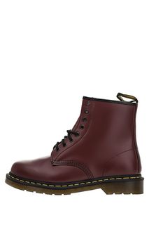 Бордовые ботинки из гладкой кожи 1460 Dr. Martens