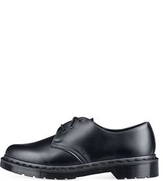 Черные кожаные ботинки Dr. Martens