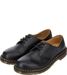 Кожаные ботинки черного цвета Dr. Martens