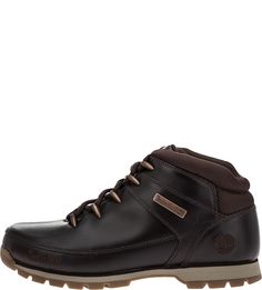 Коричневые кожаные ботинки Euro Sprint Mid Hiker Timberland