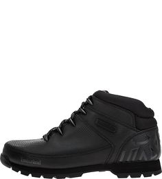 Черные кожаные ботинки Euro Sprint Mid Hiker Timberland