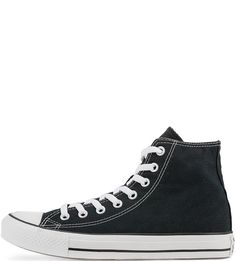 Высокие текстильные кеды с контрастной строчкой Converse