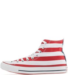 Высокие кеды с ярким принтом Converse