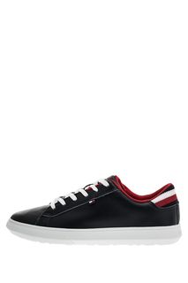 Синие кеды из натуральной кожи Tommy Hilfiger