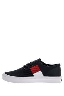 Текстильные кеды синего цвета Tommy Hilfiger