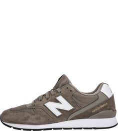 Замшевые кроссовки цвета хаки 996 New Balance