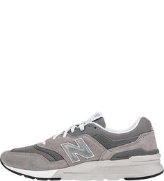 Замшевые кроссовки серого цвета 997H New Balance