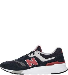 Замшевые кроссовки с текстильными вставками 997H New Balance