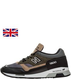 Кроссовки из текстиля, замши и гладкой кожи 1500 New Balance