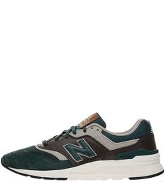 Кроссовки из гладкой кожи и замши 997Н New Balance