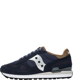 Кроссовки синего цвета Shadow Original Saucony