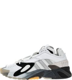 Летние кроссовки из текстиля, гладкой кожи и замши Streetball Adidas Originals