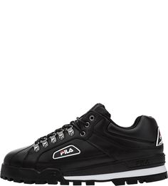Черные кожаные кроссовки Trailblazer L Fila
