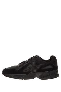 Кроссовки из текстиля и замши на объемной подошве Yung-96 Chasm Adidas Originals