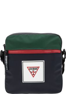 Маленькая текстильная сумка через плечо Guess