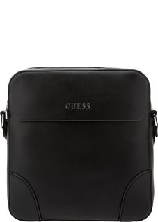 Маленькая сумка с текстильным плечевым ремнем Guess