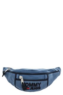 Поясная сумка из хлопка с логотипом бренда Tommy Jeans