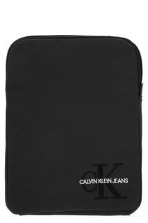 Маленькая текстильная сумка черного цвета Calvin Klein Jeans