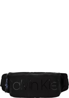 Текстильная поясная сумка с принтом Calvin Klein Jeans