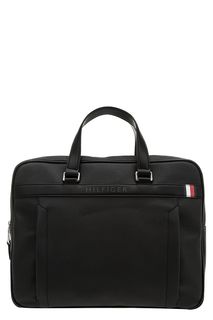 Сумка с короткими ручками и карманами Tommy Hilfiger