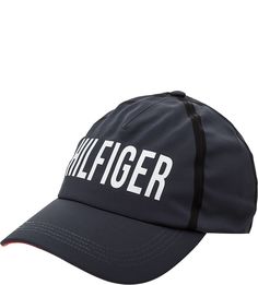Синяя бейсболка с принтом Tommy Hilfiger