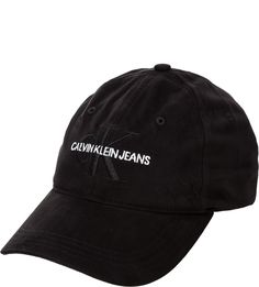 Хлопковая бейсболка с вышивкой Calvin Klein Jeans