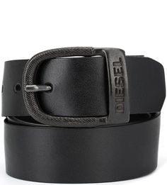 Черный ремень Diesel