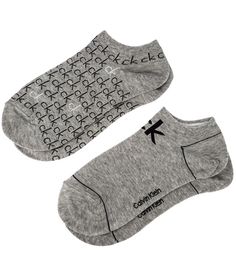 Комплект из двух пар серых носков Calvin Klein Jeans