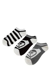 Комплект из трех пар хлопковых носков Roxy
