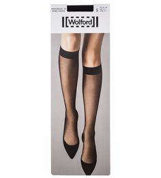 Прозрачные матовые гольфы Individual 10 Wolford