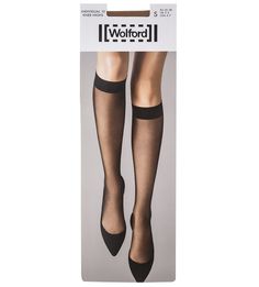 Прозрачные матовые гольфы Individual 10 Wolford