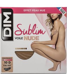 Тонкие прозрачные колготки телесного цвета Sublim Dim