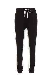 Брюки из вискозы с контрастными вставками Liu Jo Sport