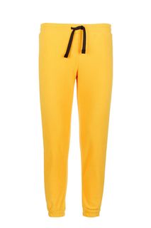 Желтые брюки со светоотражающей отделкой Premium by Allovertextures