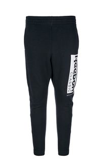 Хлопковые брюки джоггеры с контрастным принтом Reebok Classic