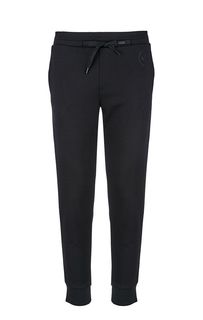 Черные брюки джоггеры в спортивном стиле Armani Exchange