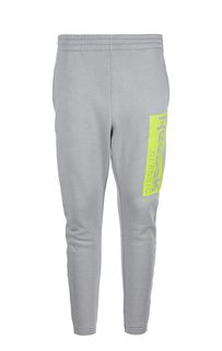 Серые спортивные брюки джоггеры из хлопка Reebok Classic