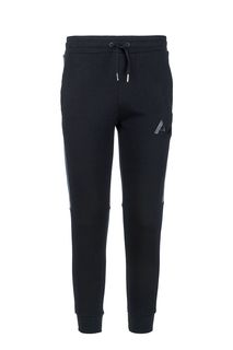 Черные брюки из хлопка с манжетами Armani Exchange