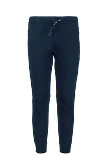Синие брюки джоггеры с карманами на молниях Armani Exchange
